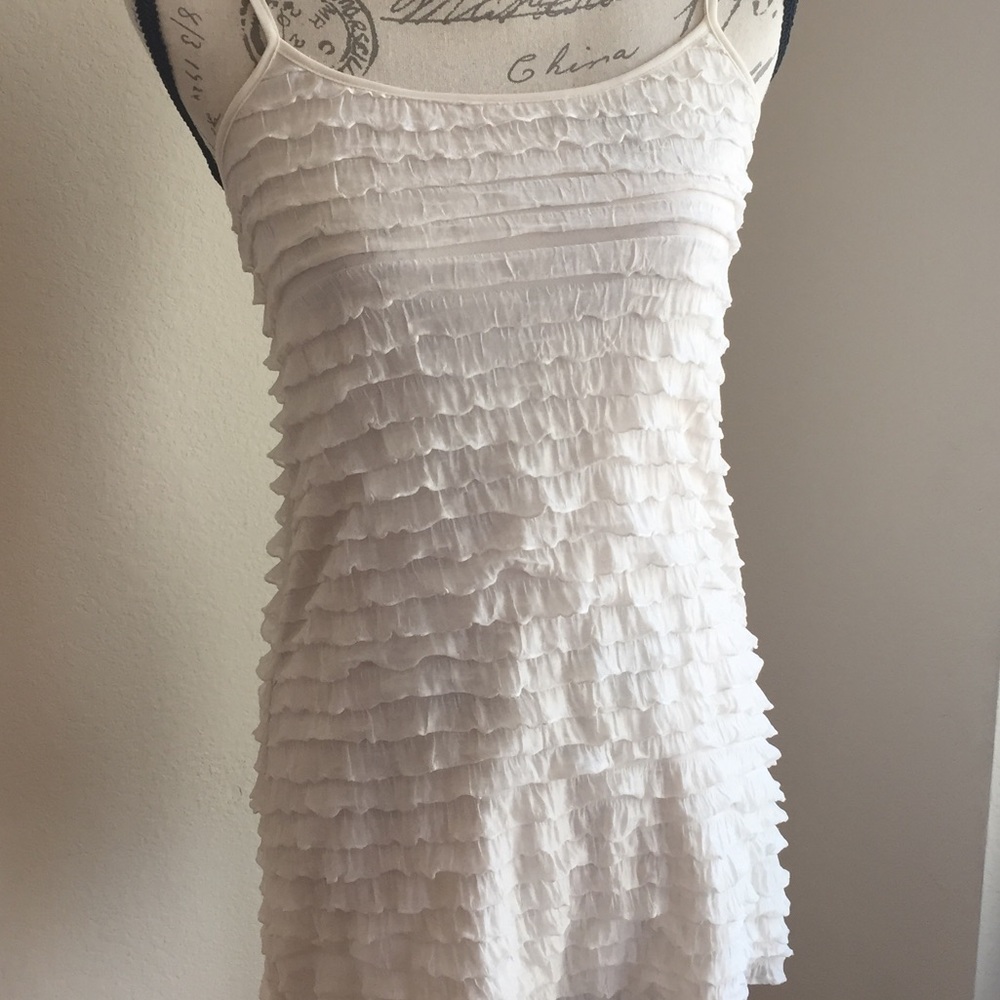 FREE PEOPLE cascading tank top